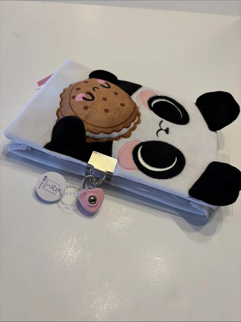 Claire's Panda and Cookie Journal with Lock and Keys